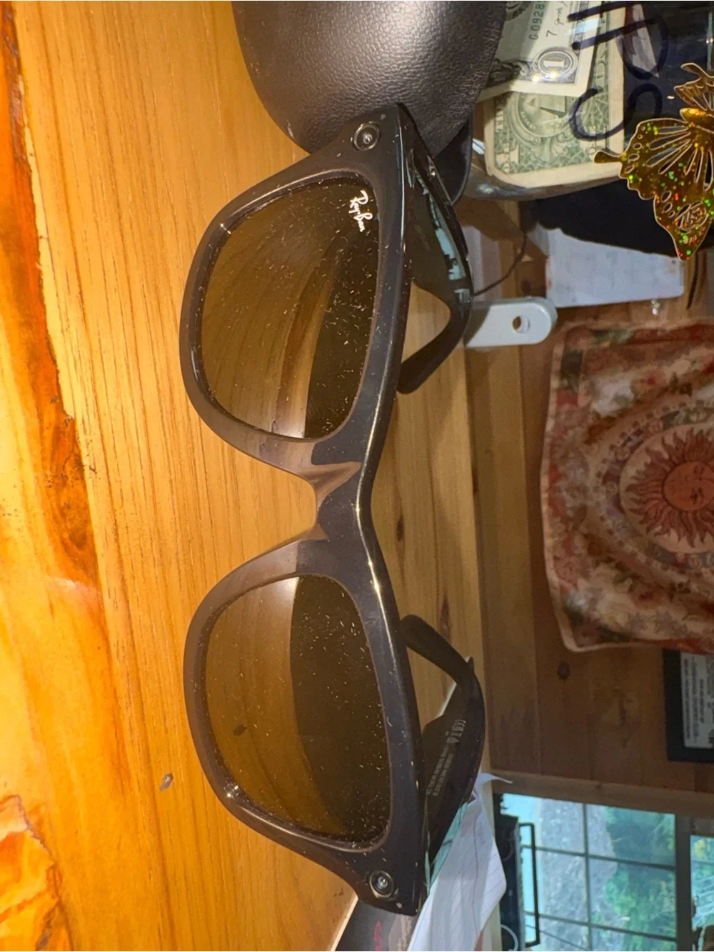 Ray-Ban Black Hard Sunglasses Case